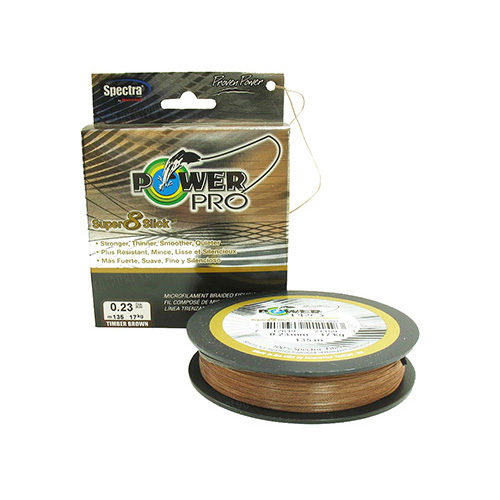 Power Pro Slick Braid - Timber Brown